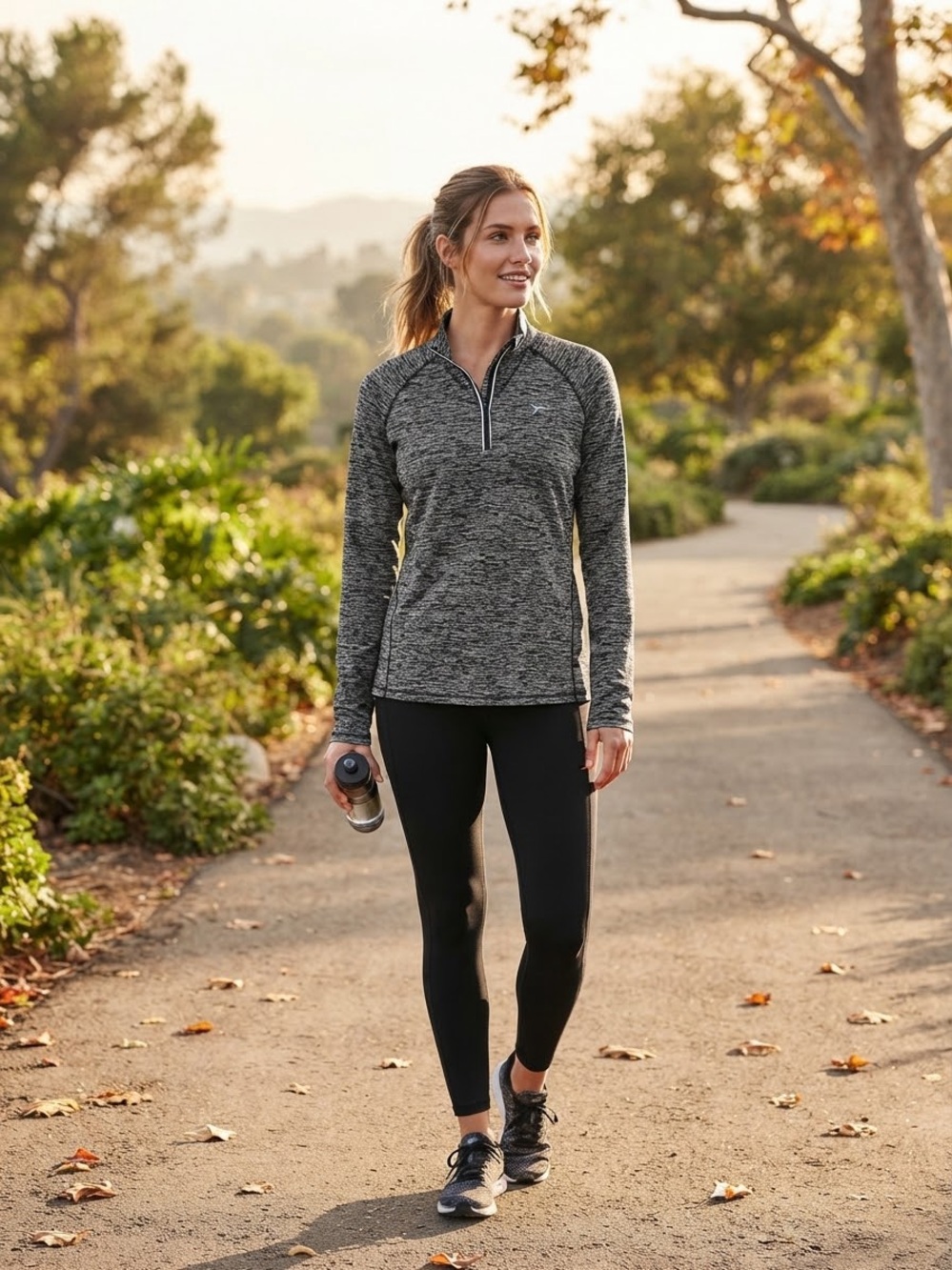Old Navy Active Go-Dry 1/4 Zip Pullover (Women's XL)